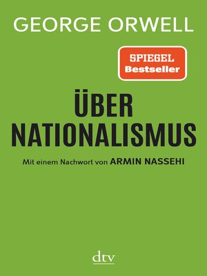 cover image of Über Nationalismus